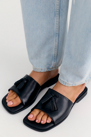 Tula Tassel Sandals by Pavement at Free People in Black, Size: EU 38