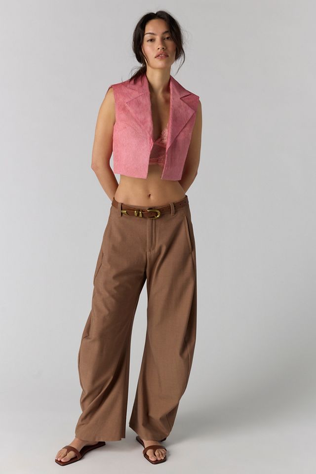 Understated Leather Perfect Vest #2