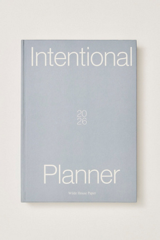 Wilde House Paper 2026 Intentional Planner