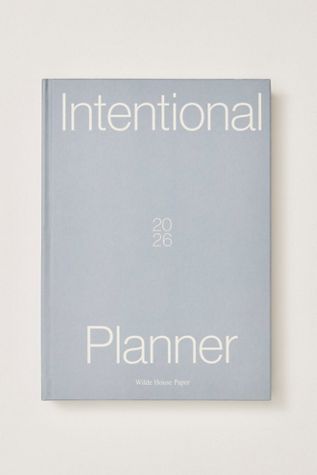 Wilde House Paper 2026 Intentional Planner