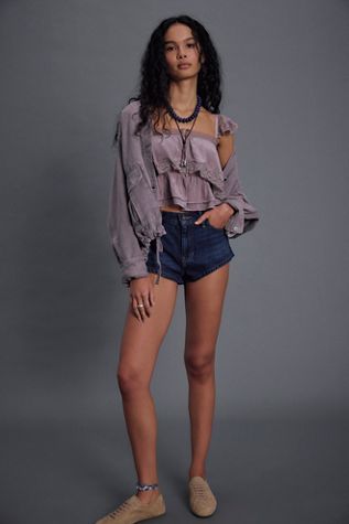 We The Free Maybel High-Rise Micro Shorts