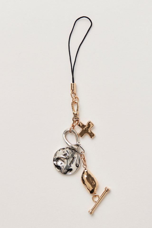 Metal Phone Charm #2