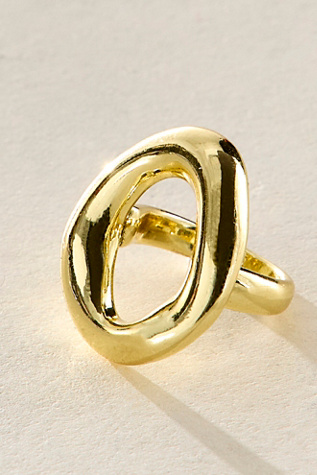 Arwen Ring by Free People in Gold, Size: 7