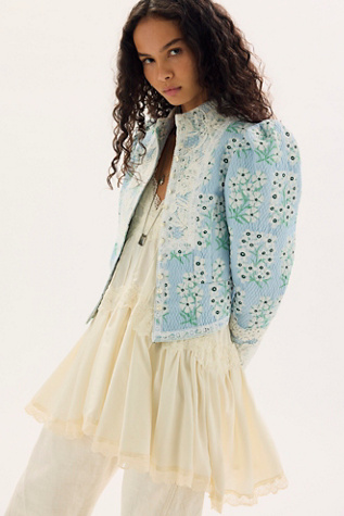 Anna Sui Victorian Brocade Jacket