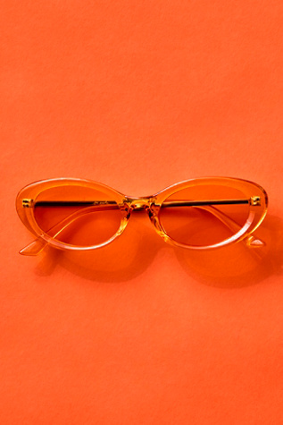 Lunettes de soleil ovales Mae