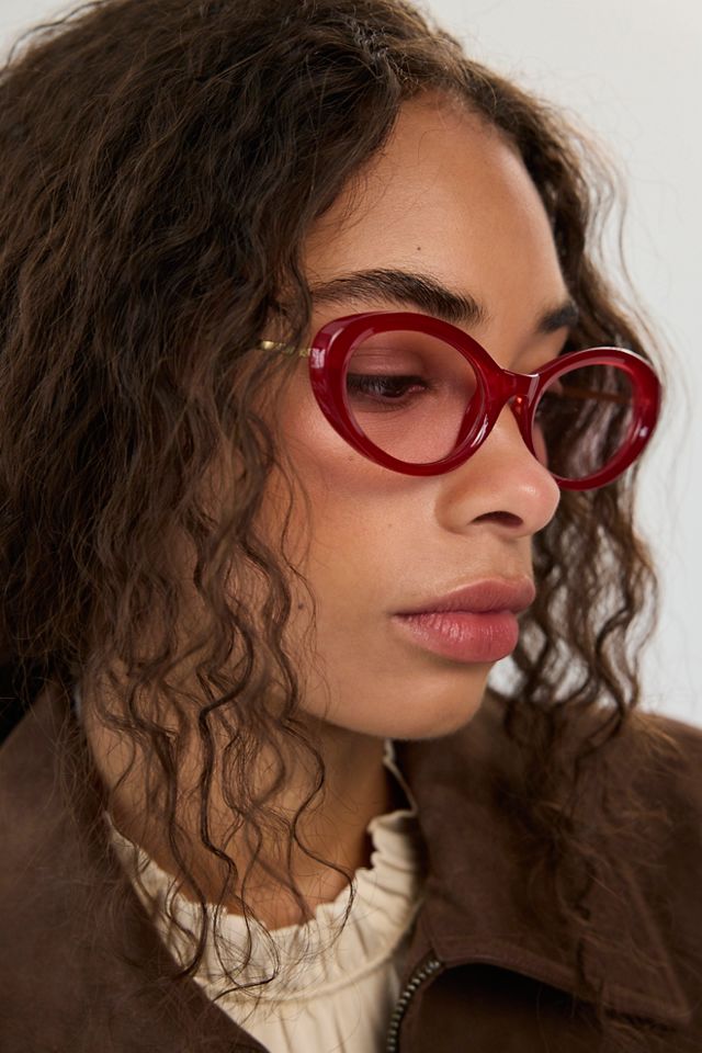 Mae Oval Sunglasses #4
