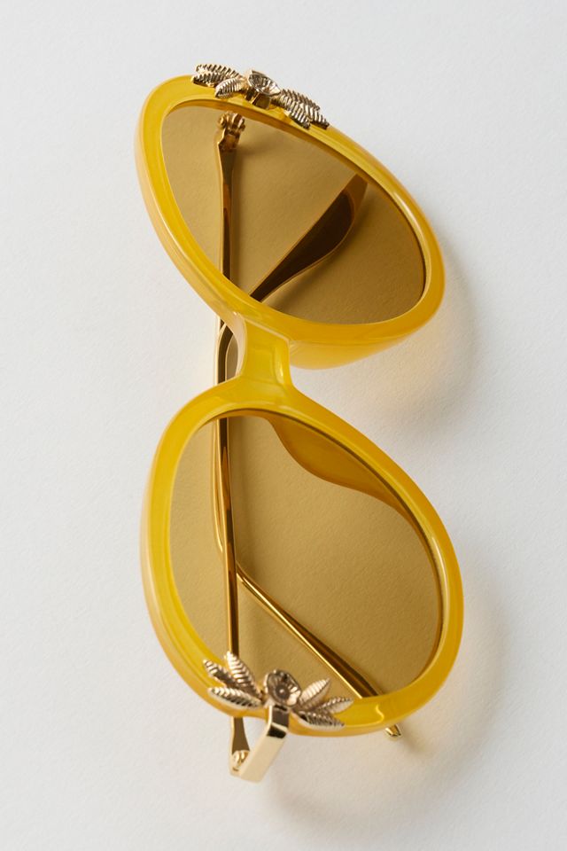 Ines Round Sunglasses #1