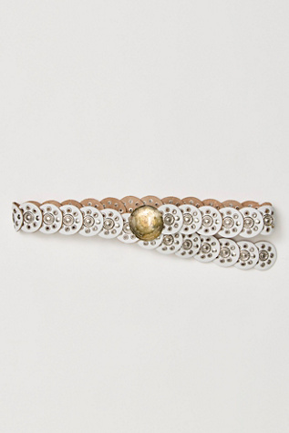 Baby Follow Your Arrow Belt by Free People in White, Size: S-M/P-M