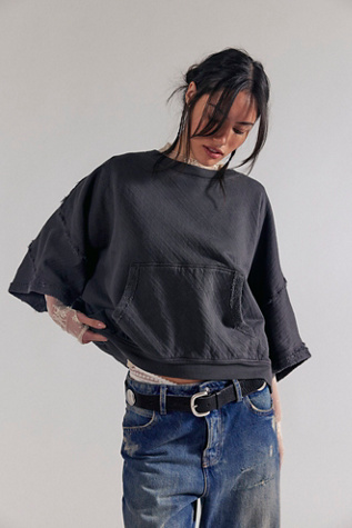 We The Free Dweller Pullover at Free People in Black, Size: Small
