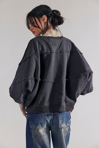 Женский свитер We The Free Dweller Pullover, цвет: Чёрный — фото 2