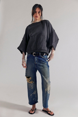 Женский свитер We The Free Dweller Pullover, цвет: Чёрный — фото 3