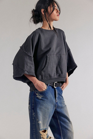 Женский свитер We The Free Dweller Pullover, цвет: Чёрный — фото 4