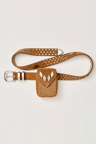 Texas Rose Pocket Belt
