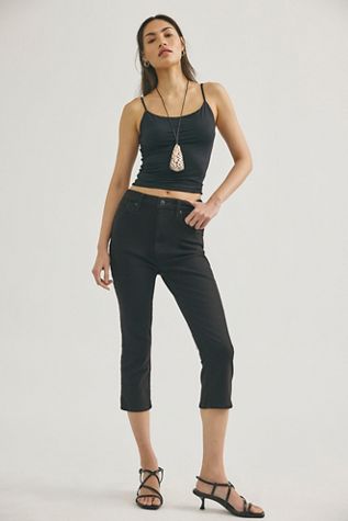 We The Free Hot Take Slim Capri Jeans