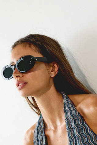 Hazel Round Polarized Sunglasses