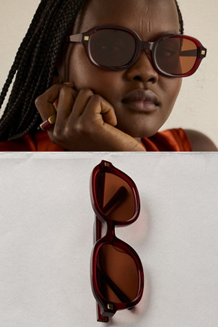 Joie Round Premium Polarized Sunglasses by Free People