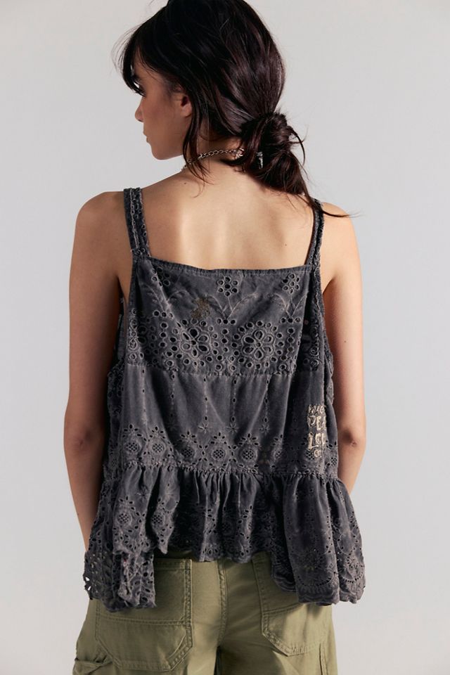 Magnolia Pearl Eyelet Tank #1