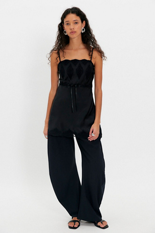 LoveShackFancy Sanna Lace-Detailed Mini Slip Dress - thumbnail 3