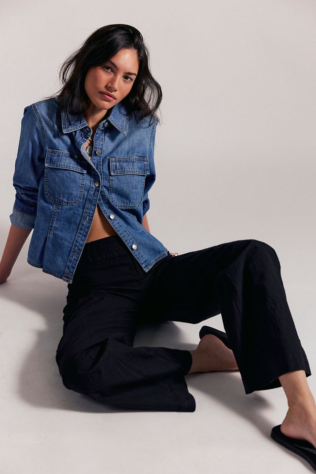 Time Flies Low-Rise Clean Solid Trousers #3
