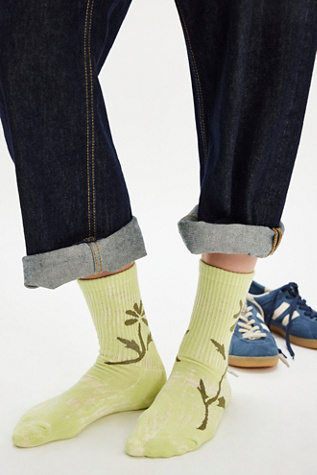 Floral Sky Socks