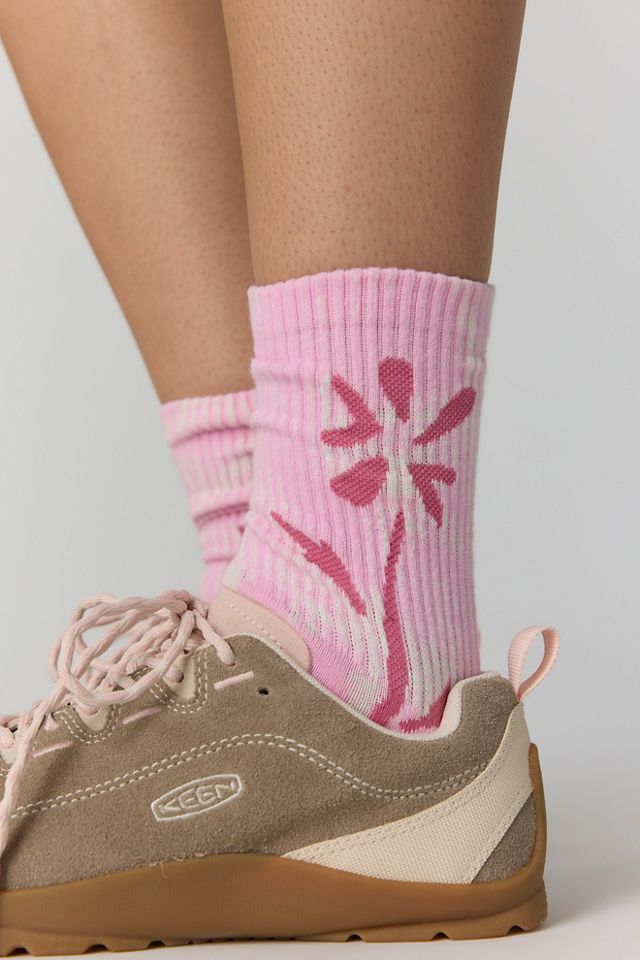 Floral Sky Socks #1