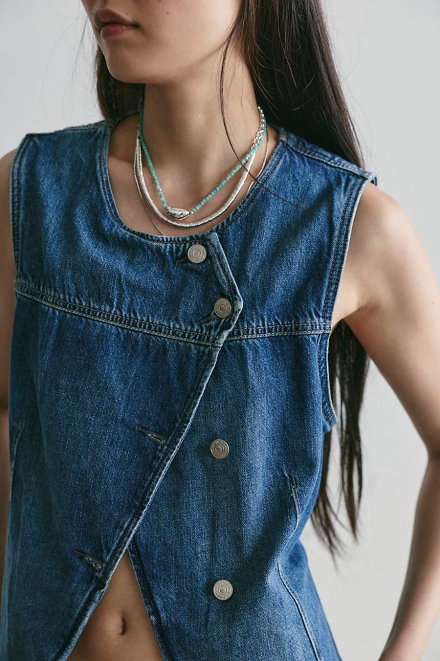 We The Free Maris Denim Vest #3