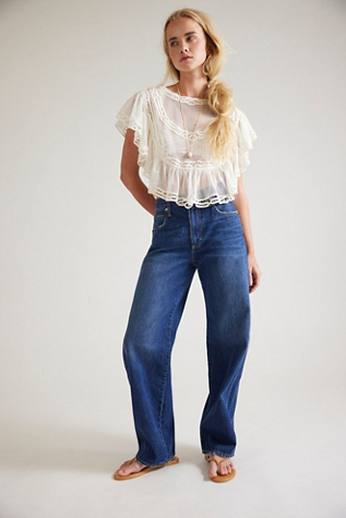 Jeans taille haute AMO Christie