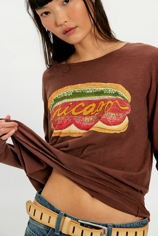 Женская футболка Ragabond Greetings From Long Sleeve, цвет: Chicago — фото 1