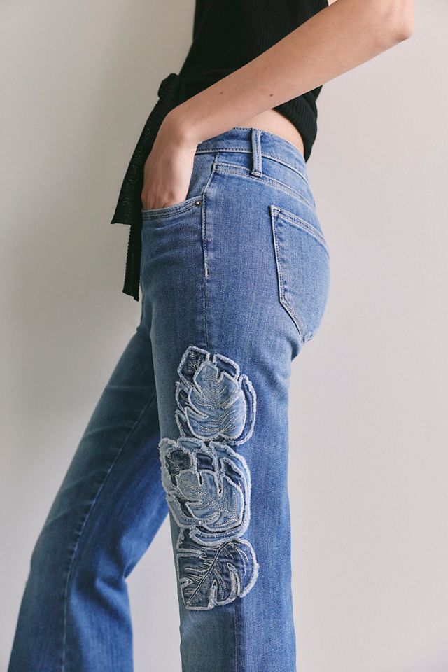 Driftwood Farrah Patchwork Flare Jeans #3