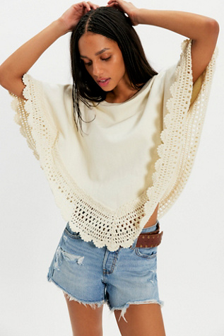 Rae Crochet Sweatshirt