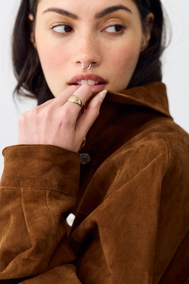 We The Free Starry Eyes Suede Jacket #3