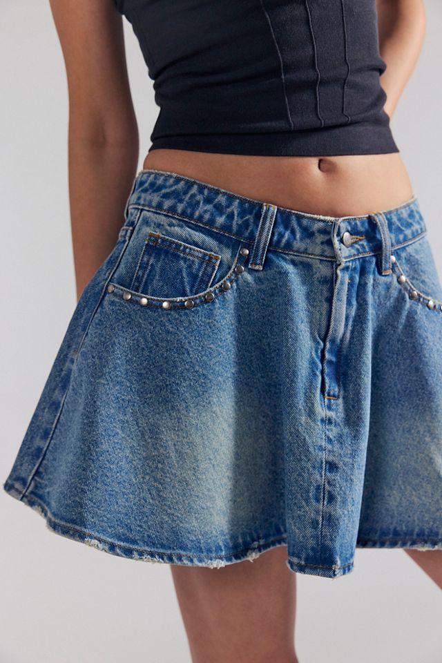 Understated Leather Dakota Denim Skirt #3