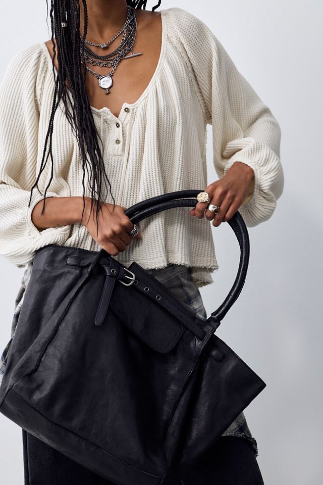 Milan Leather Tote #1