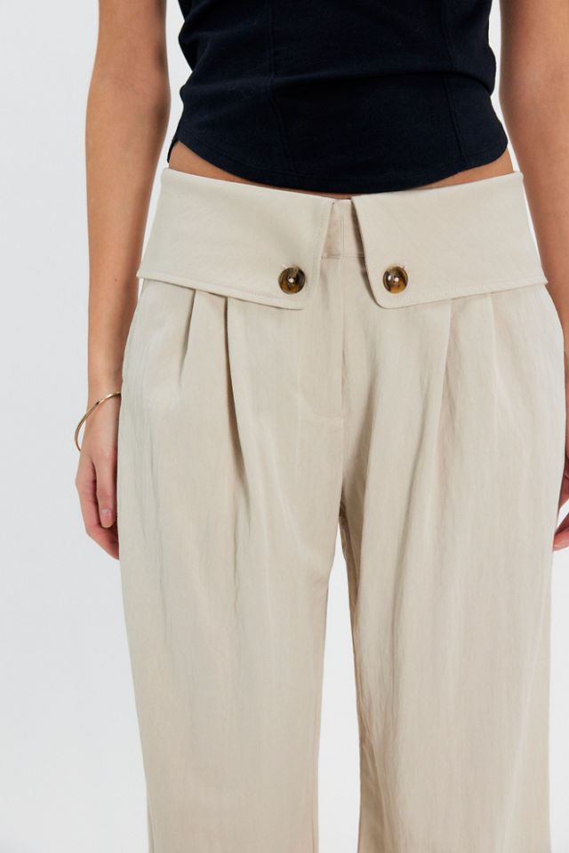 Pantalon fluide Leia Sand Laagam #2
