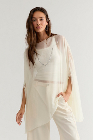 Understated Leather Moonshine Poncho