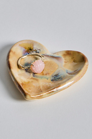 Heart Trinket Dish by Curious Clay at Free People
