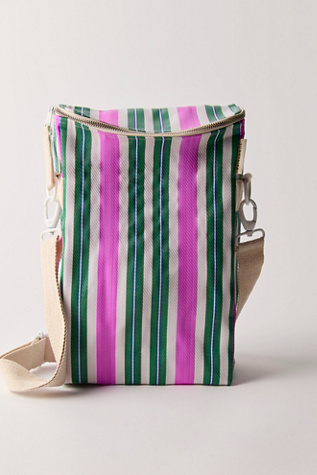 Recycled Nylon Drinks Cooler by Sunnylife at Free People in Green