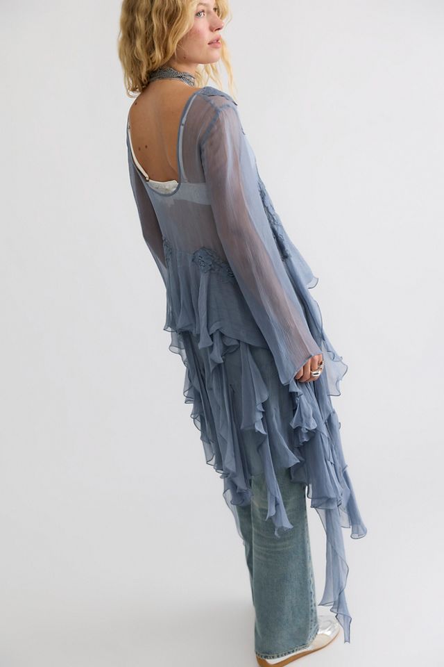 Nigel Preston Angel Chiffon Maxi Top #1
