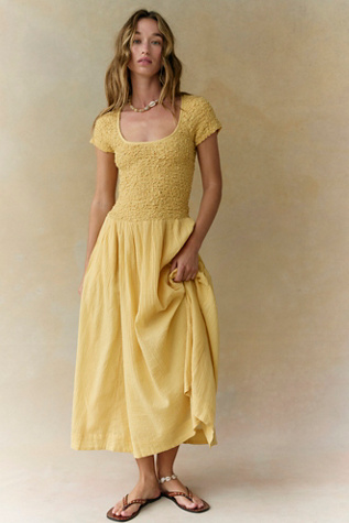 Yellow Midi Dresses | Free People