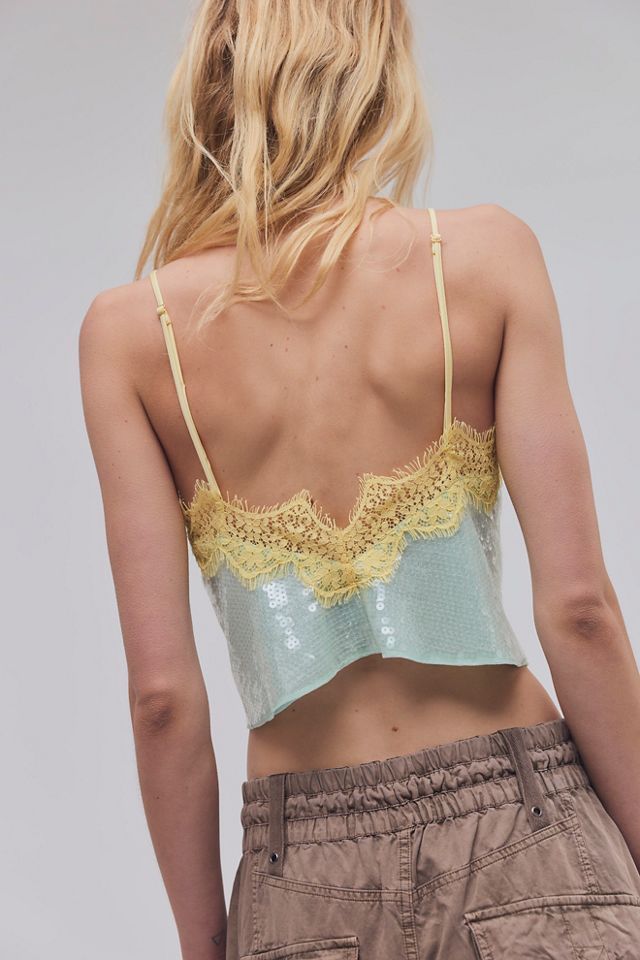 Retrofete Mik Sequin Top #1