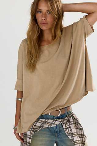 Free People We The Free Rex Oversized Cotton Tee