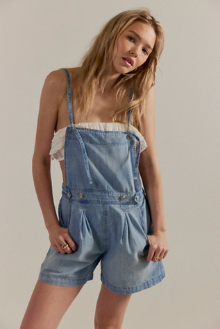 Salopette courte en denim Axel We The Free