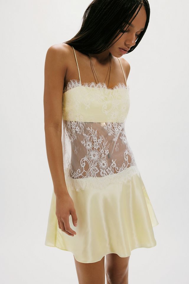 THIRD FORM Poetry Lace Mini Dress #2
