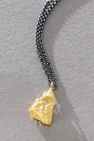 Collier Emanuela Duca en or et diamants éclatés