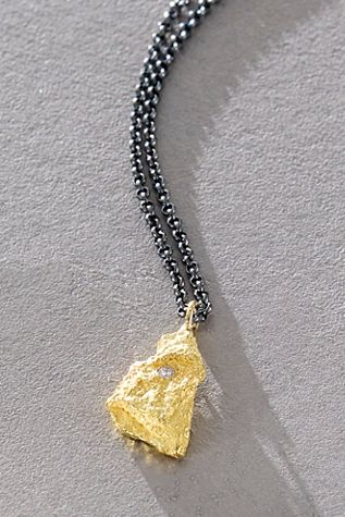 Collier Emanuela Duca en or et diamants éclatés