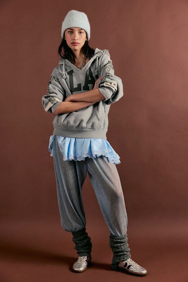 Shimmer Balloon Pants