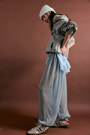 Shimmer Balloon Pants