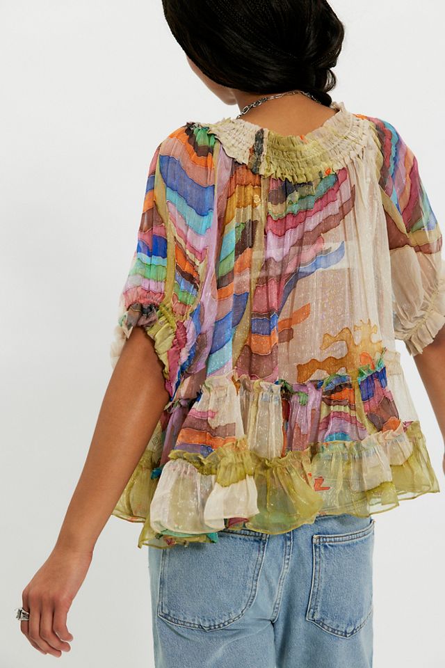 Mes Demoiselles Malba Short Sleeve Blouse #1