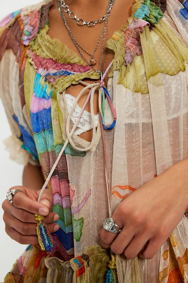 Mes Demoiselles Malba Short Sleeve Blouse #2
