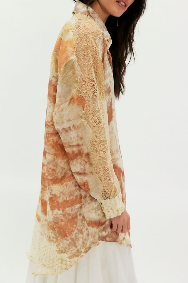 Mes Demoiselles Smirf Silk Button Down #3